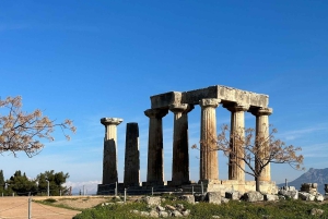 Canal do Istmo de Corinto antigo Tour particular de luxo 5 horas