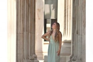 Sesión de fotos de la Antigua Grecia