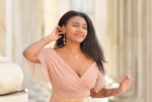 Sesión de fotos de la Antigua Grecia