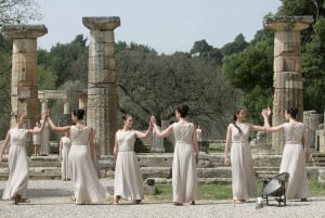 Visite d'une jounée privée de l'ancienne Olympie au départ d'Athènes