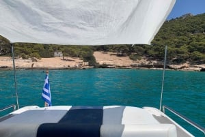 Athenian riviera : Quarter day Private Boat Trip