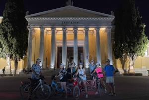 Atenas: Recorrido de 2 horas en bicicleta eléctrica al atardecer