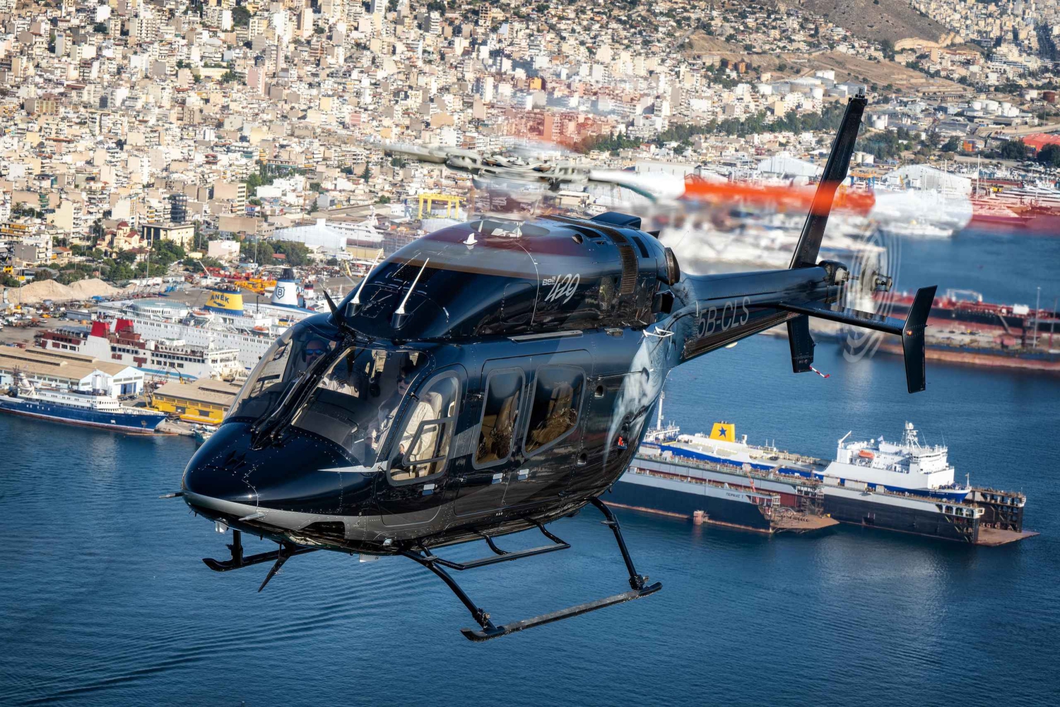 Aten: 30-minuters helikoptertur (Bell 206 – upp till 4 passagerare)