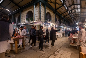 Athens: Food Market Visit and Cooking Class with Wine
