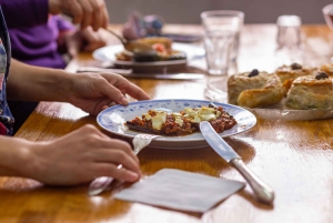 Athens: Food Market Visit and Cooking Class with Wine