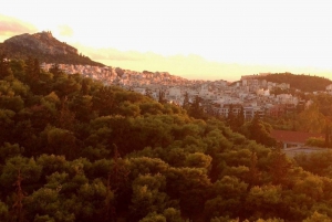 Atene: cena greca a 6 portate su un tetto con vino