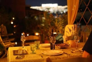 アテネ : 7 コース ディナーとアクロポリス ビューのワイン ペアリング