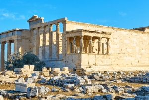 アテネ発：サントリーニ島、ペロポネソス、メテオラ（中国語）7日間ツアー