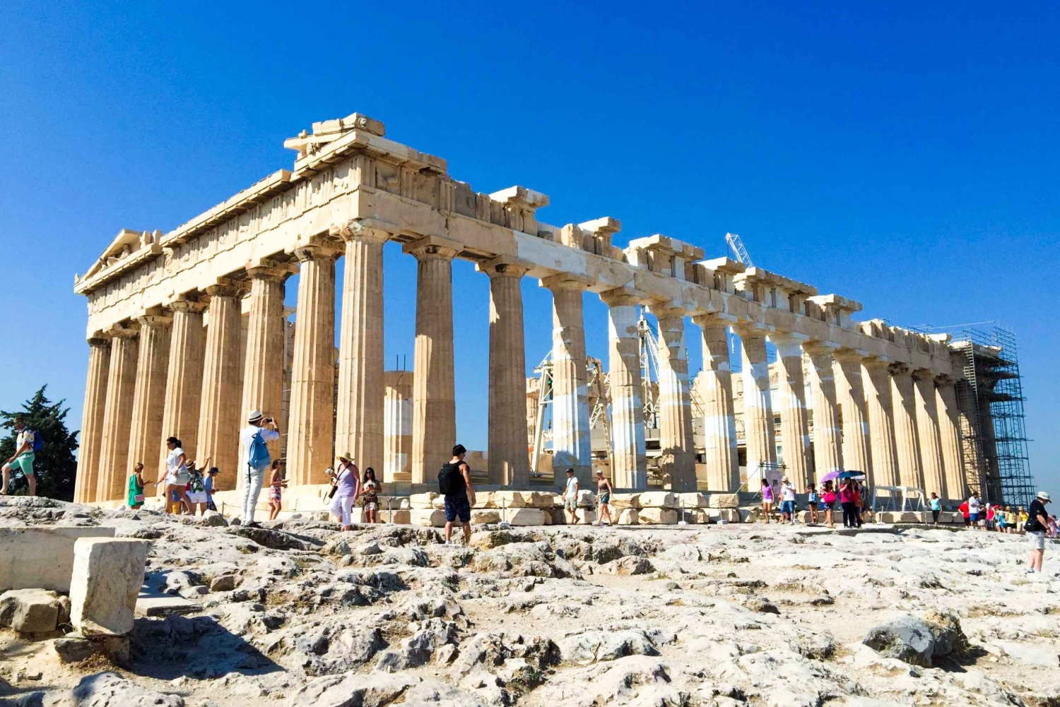 Ateena: Akropolis iltapäivän opastettu kävelykierros