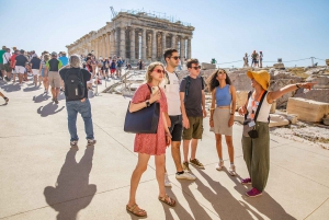 Athènes : Acropole et Parthénon : visite guidée à pied