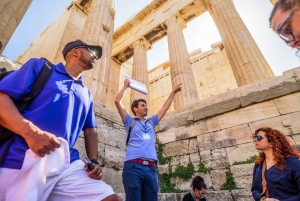 Ateena: Parthenon ja Akropolis Opastettu kävelykierros.