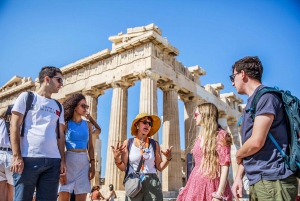 Athènes : Acropole et Parthénon : visite guidée à pied
