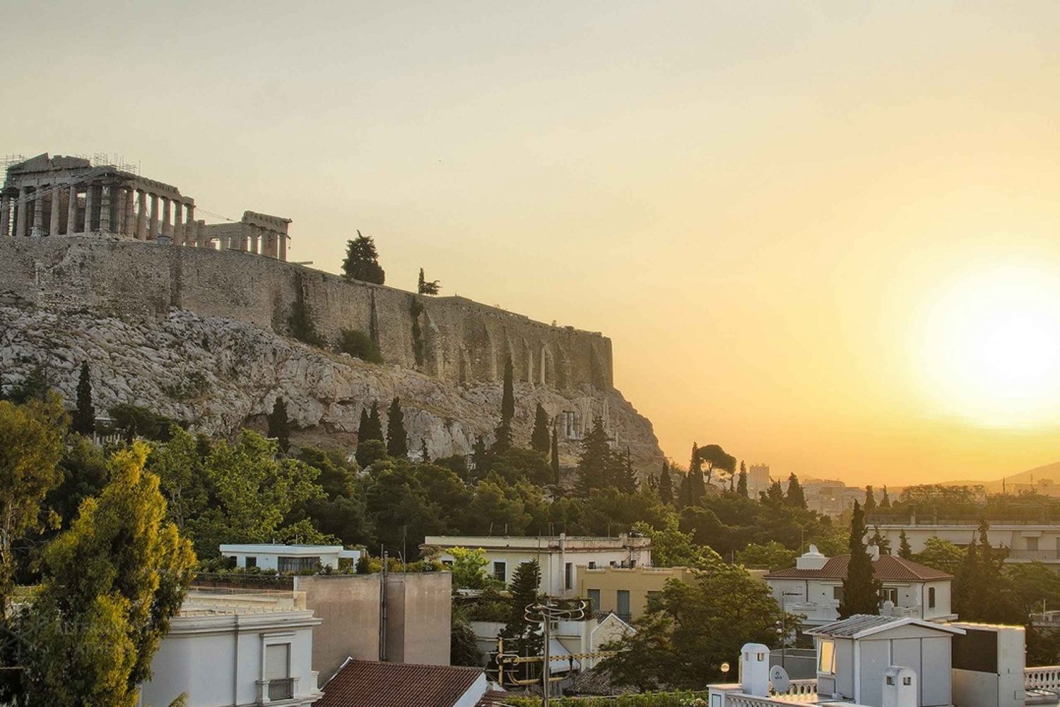 アテネ：アクロポリス、群衆を避けて午後のガイド付きツアー