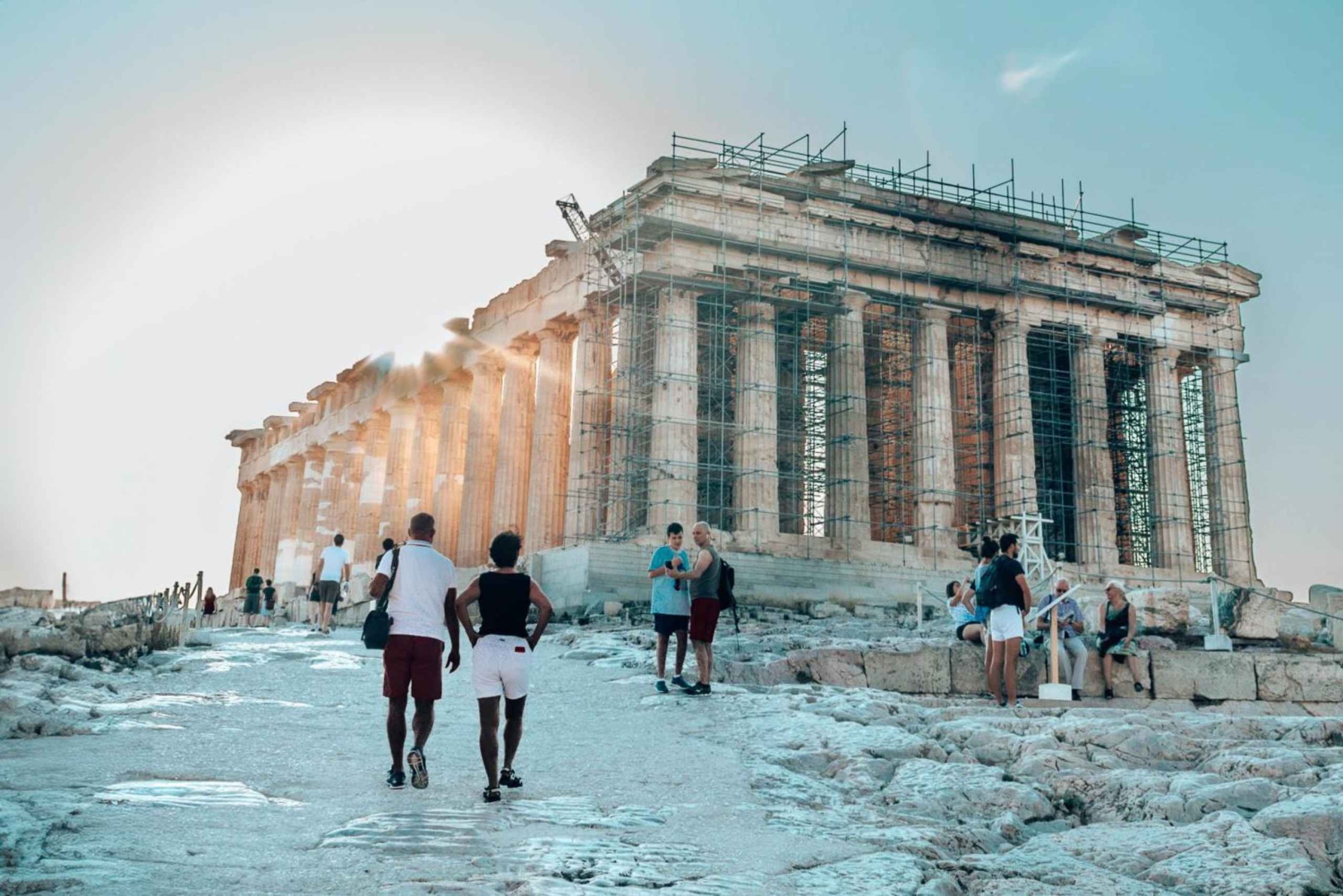 Athen: Akropolis Beat the Heat guidet tur