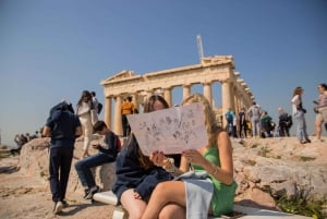 Athen: Akropolis Beat the Heat guidet tur
