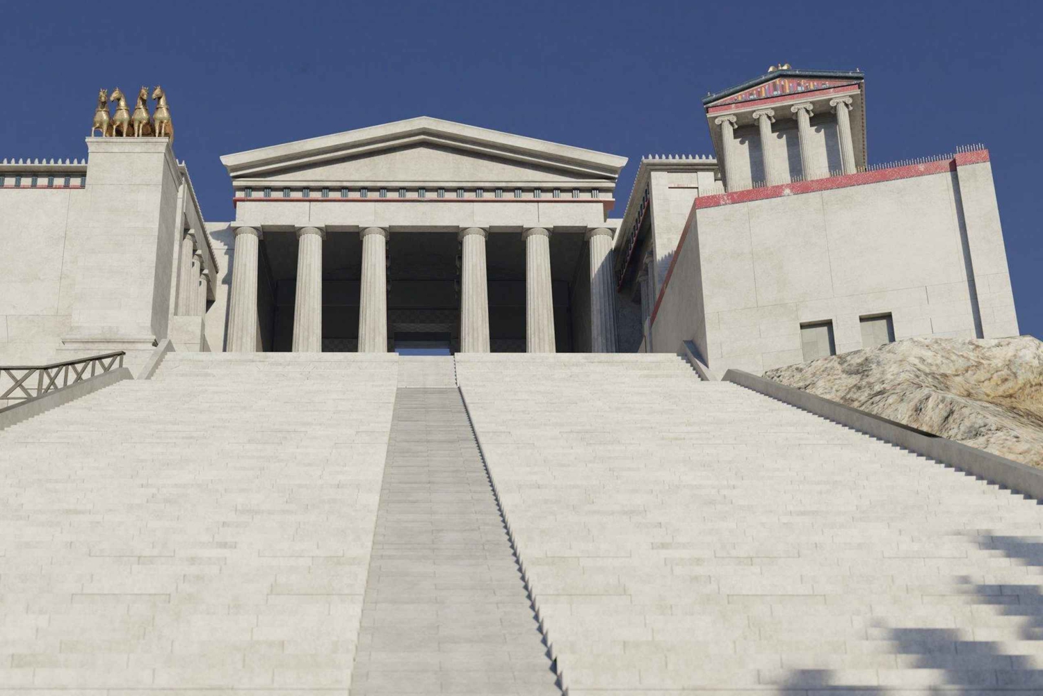 Athènes : billet d'entrée à l'Acropole et visite guidée audio VR