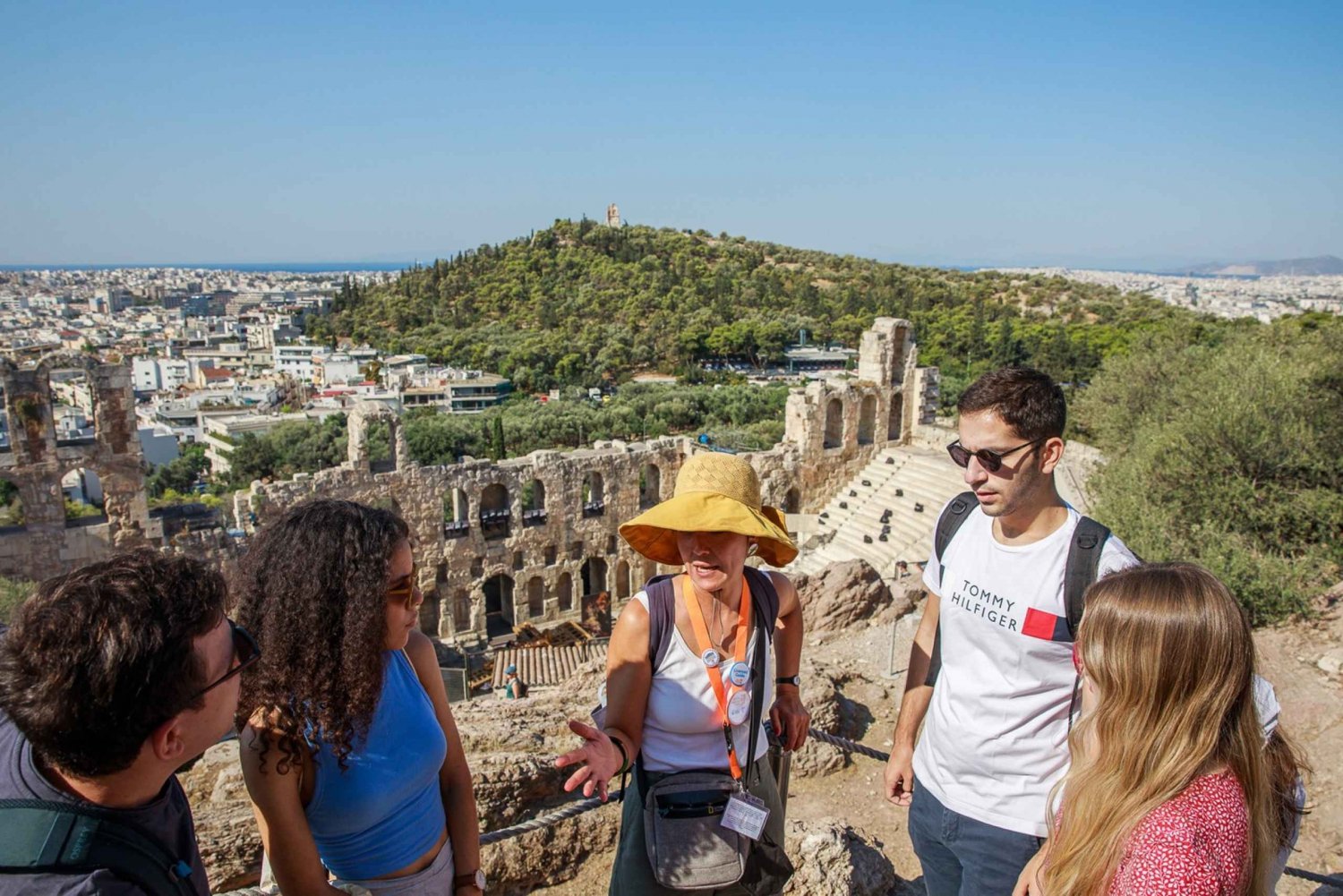 Aten: Akropolis guidad tur och matprovning i gamla stan