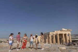 Aten: Akropolis guidad tur och matprovning i gamla stan