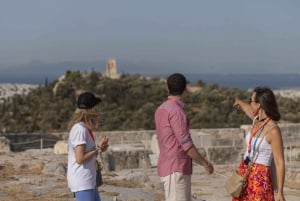 Aten: Akropolis guidad tur och matprovning i gamla stan