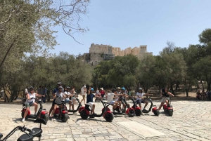 Atenas: City tour guiado na cidade com scooter elétrico ou E-Bike