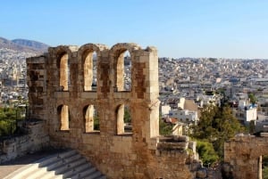 Athene: Acropolis rondleiding met gids zonder toegangsbewijs