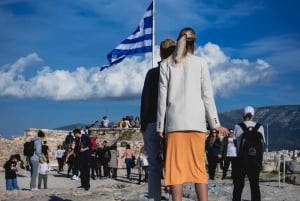 Atene: tour a piedi dell'Acropoli e del centro storico in spagnolo