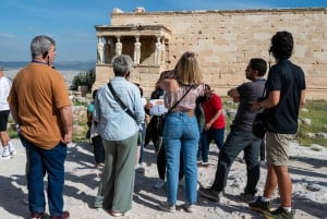 Aten:Akropolis - Historiska centrum Walking Tour på spanska