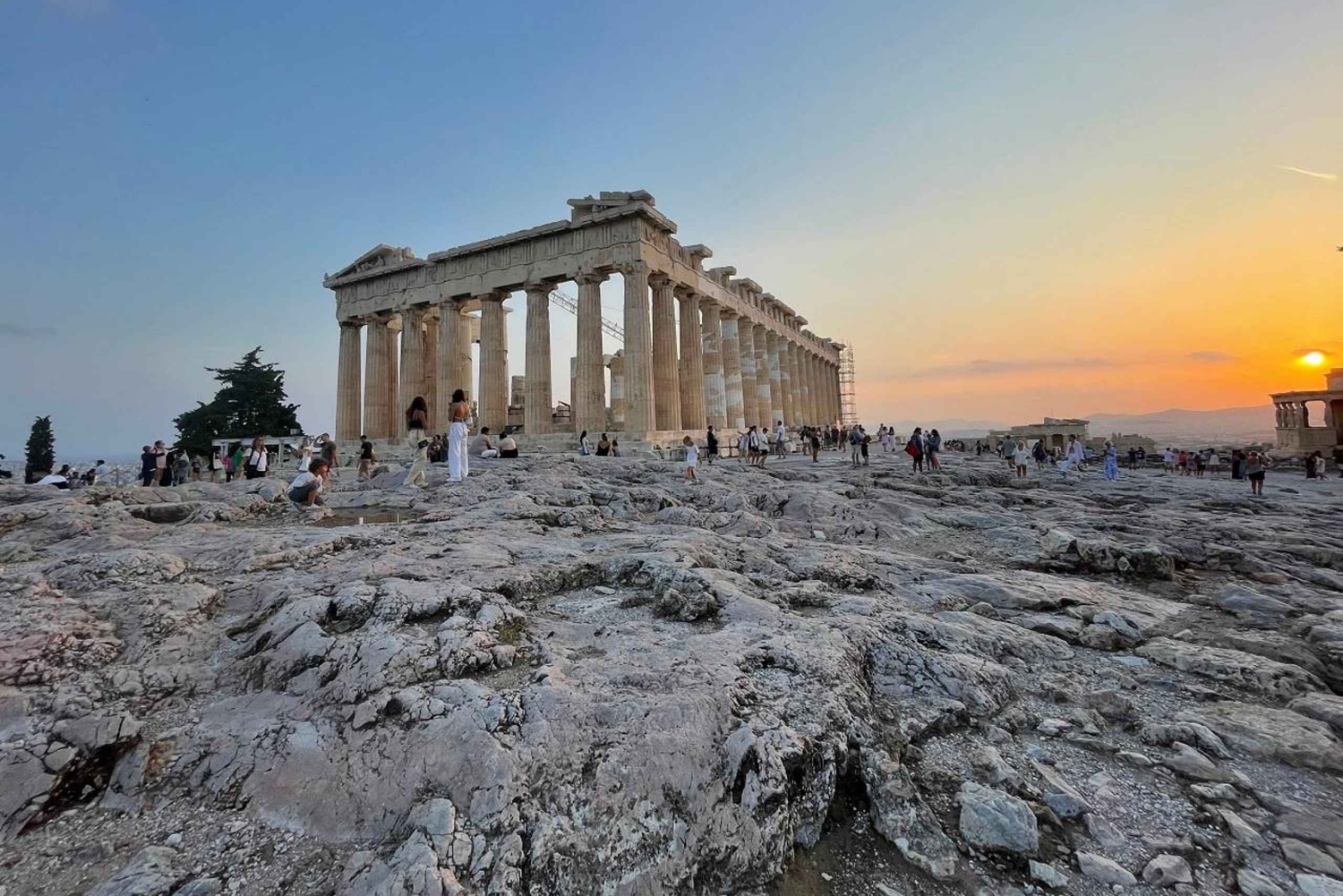 Athènes : Acropole en fin d'après-midi et visite guidée du musée