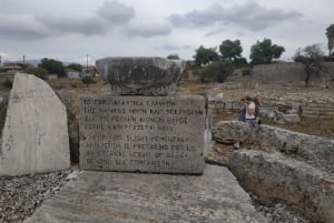 Da Atene: Tour guidato di un giorno ad Atene e Corinto