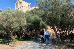 Atene: Tour privato a piedi dell'Acropoli, del Partenone e della città