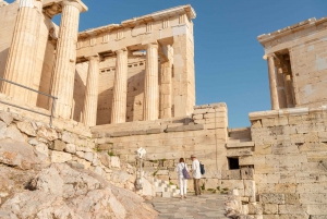 Atenas: recorrido privado a pie por la Acrópolis y el barrio de Plaka
