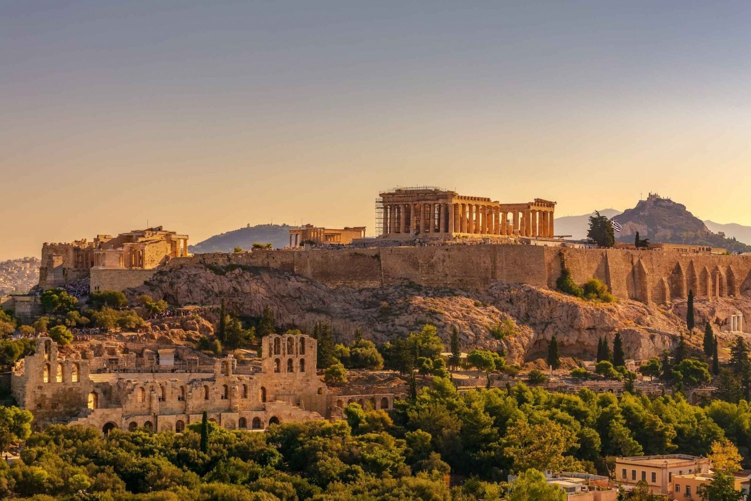 Athen: Selvstændig audioguide til Akropolis' højdepunkter
