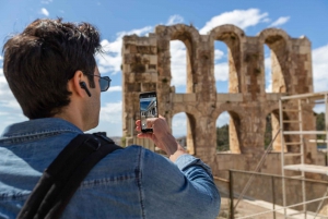 Atenas: Visita audiovisual autoguiada de la Acrópolis con modelos 3D