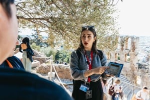 Ateny: wycieczka o zachodzie słońca na Akropol z opcjonalnym wstępem bez kolejki