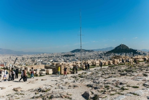 Ateny: wycieczka o zachodzie słońca na Akropol z opcjonalnym wstępem bez kolejki