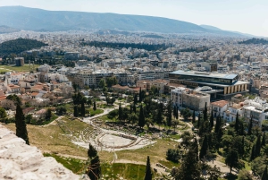 Ateny: wycieczka o zachodzie słońca na Akropol z opcjonalnym wstępem bez kolejki