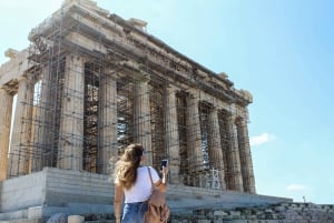 Athènes : Billet pour l'Acropole avec visite audio optionnelle et sites