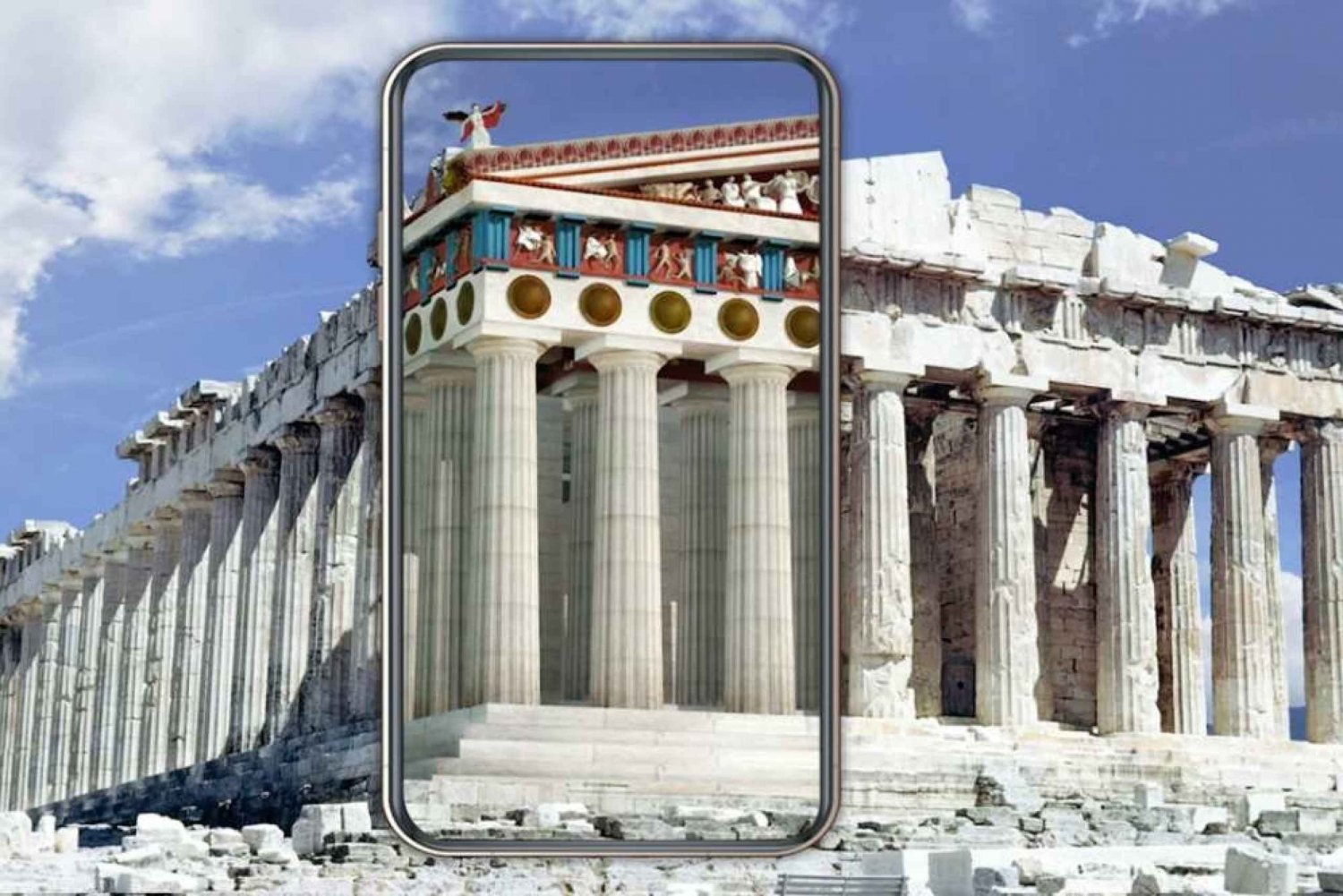Atene: biglietto per l'Acropoli e tour audiovisivo multilingue in 3D
