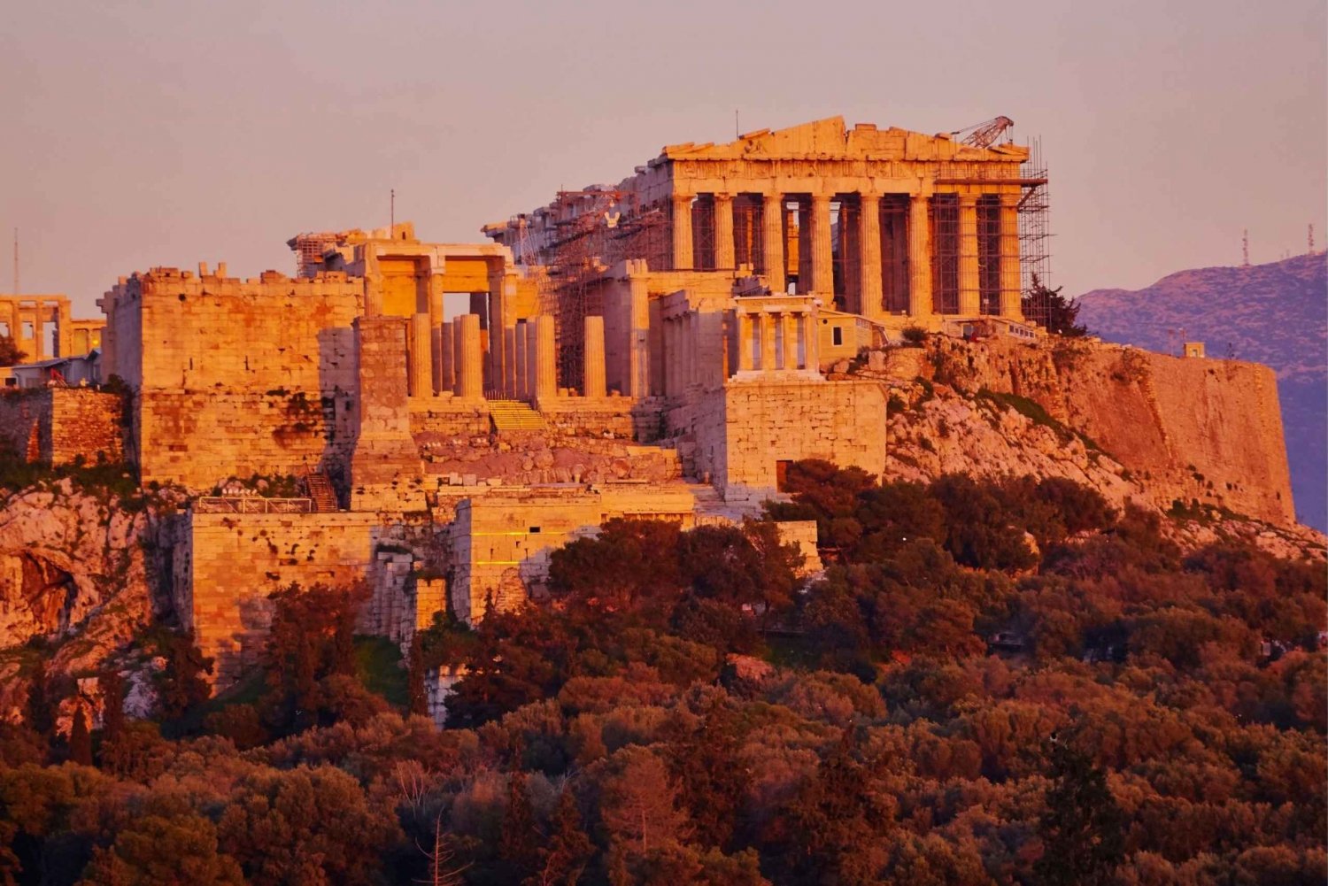 Athen: Akropolis-besøg og natlig byrundtur