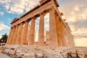 Aten: Besök på Akropolis och nattlig stadsrundtur