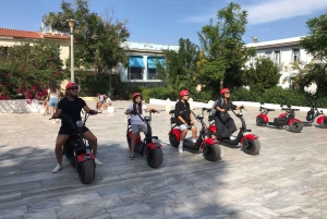 Athens: Acropolis Area scooter Tour By Wheelz Fat Bikes