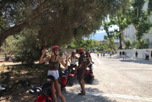 Athens: Acropolis Area scooter Tour By Wheelz Fat Bikes