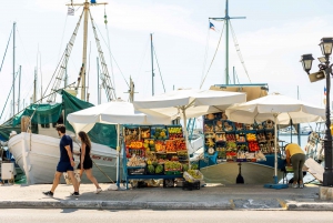 Ateena: Aegina, Agistri & Metopi uinti risteily lounaalla.