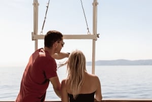 Aten: Aegina, Agistri og Metopi svømmecruise med lunsj