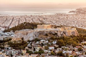 Athene luchthaven naar Athene stad transfer met bestelbus en minibus