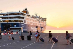 アテネ空港からラヴリオ港へのプライベート到着送迎