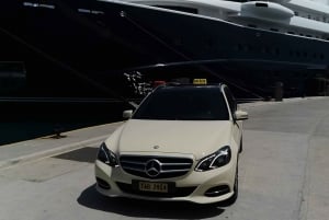 Athen AirPort til Piræus Havn Cruise Hotel Privat Transfer