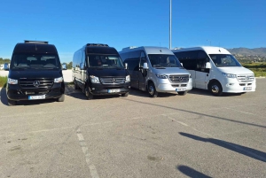 Трансфер из аэропорта Афин в/из города - частные группы до 20 человек