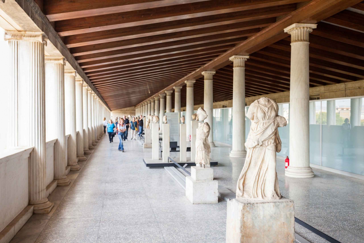 Atenas: Ancient Agora: ingresso eletrônico e excursão com áudio opcional
