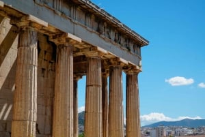 Athen: E-billett til antikkens Agora og valgfri lydomvisning